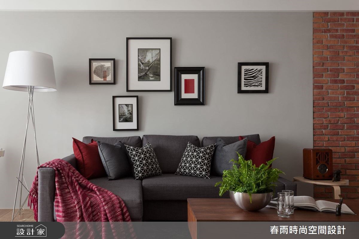 60坪＿北歐風客廳案例圖片＿春雨設計＿春雨_02 台中創世紀之13