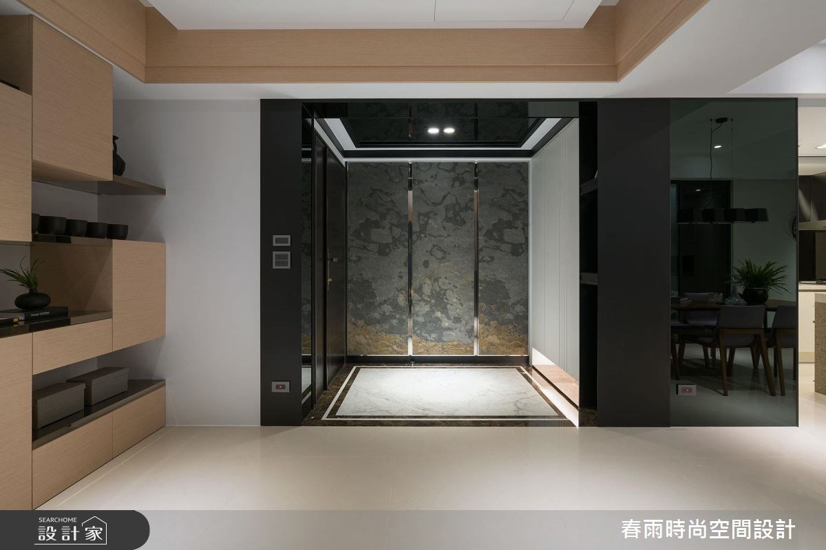 38坪新成屋(5年以下)＿現代風玄關案例圖片＿春雨設計＿春雨_03 台泰雙璽之3