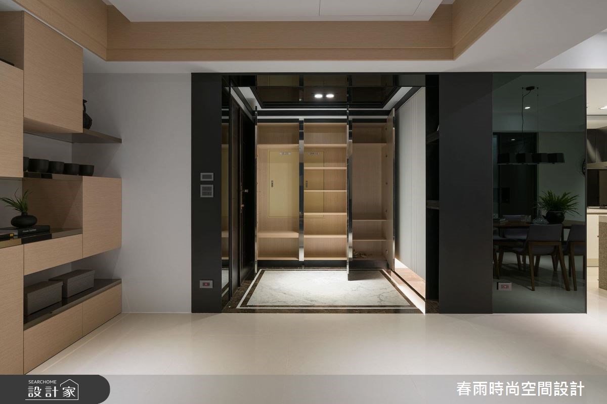 38坪新成屋(5年以下)＿現代風玄關案例圖片＿春雨設計＿春雨_03 台泰雙璽之4