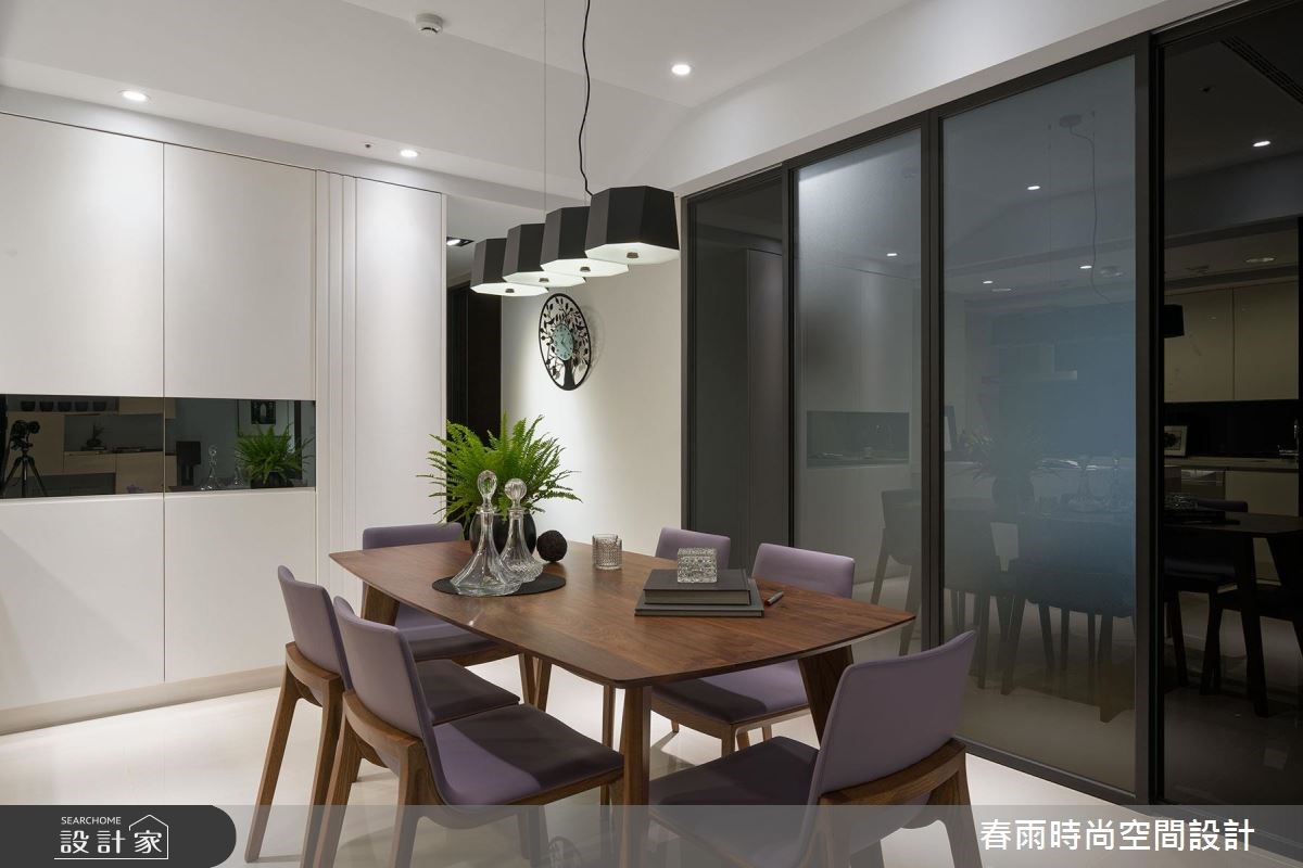 38坪新成屋(5年以下)＿現代風餐廳案例圖片＿春雨設計＿春雨_03 台泰雙璽之22