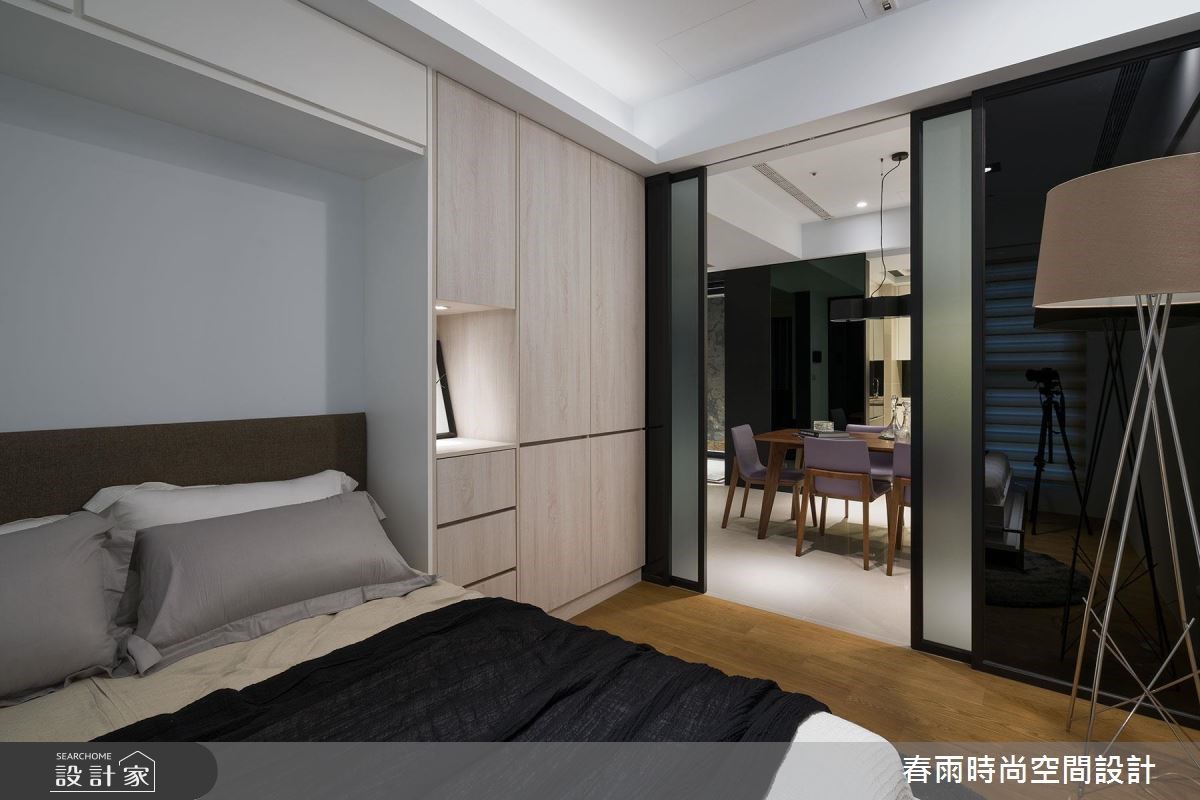 38坪新成屋(5年以下)＿現代風餐廳臥室案例圖片＿春雨設計＿春雨_03 台泰雙璽之25