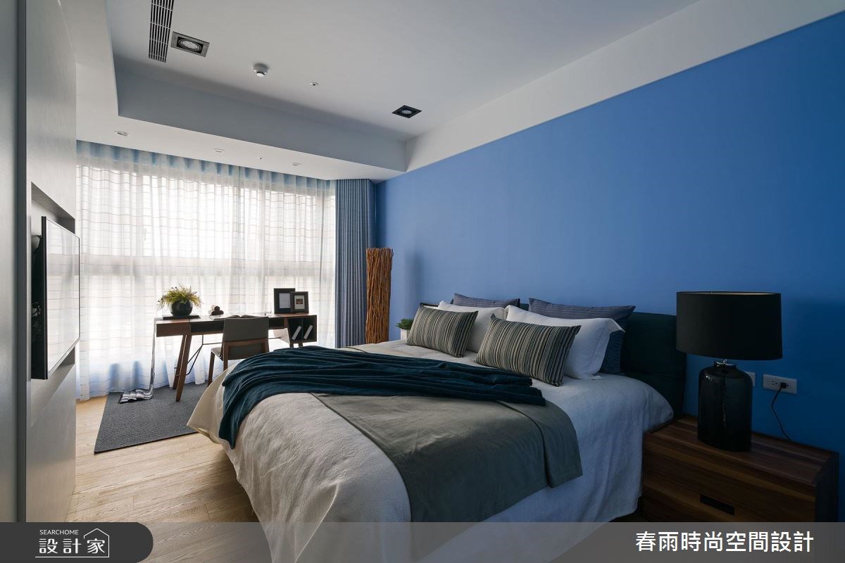 38坪新成屋(5年以下)＿現代風臥室案例圖片＿春雨設計＿春雨_03 台泰雙璽之31