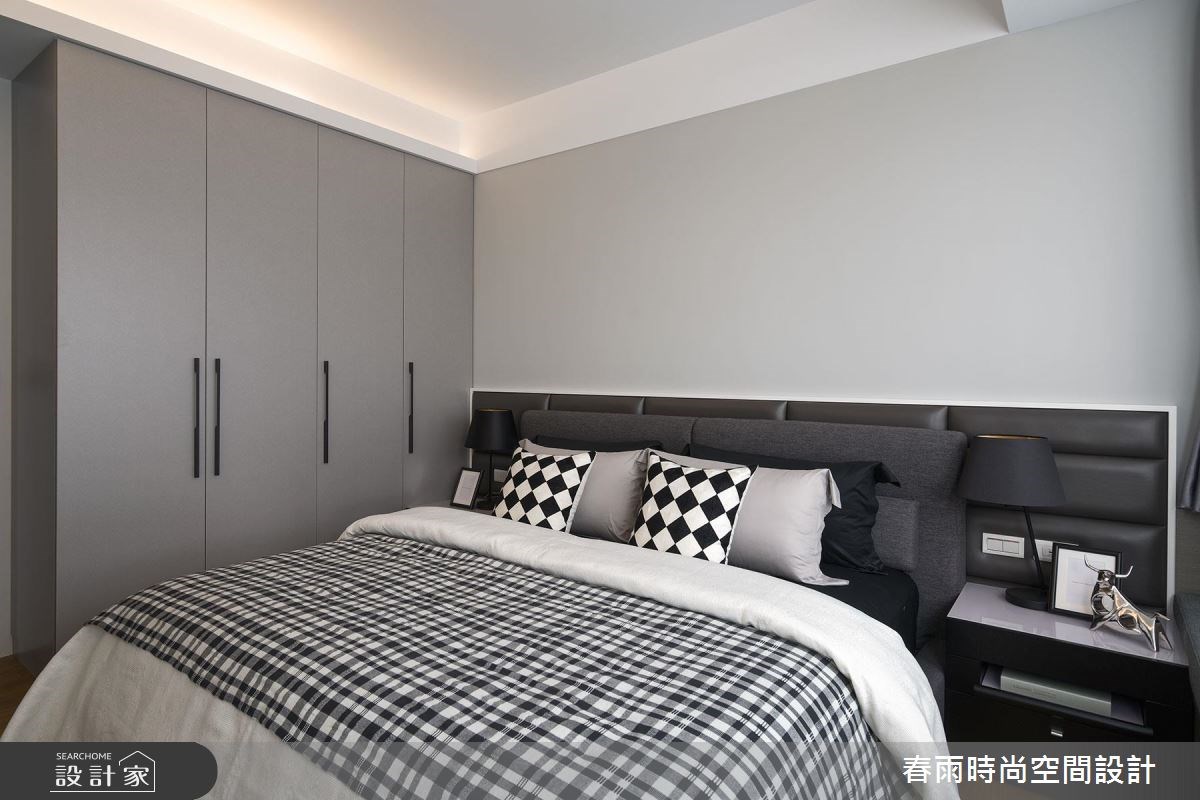 38坪新成屋(5年以下)＿現代風臥室案例圖片＿春雨設計＿春雨_03 台泰雙璽之37