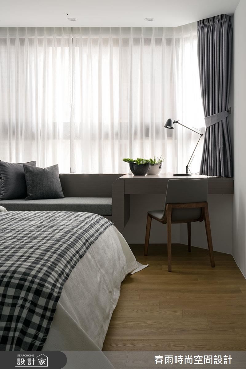 38坪新成屋(5年以下)＿現代風臥室案例圖片＿春雨設計＿春雨_03 台泰雙璽之40
