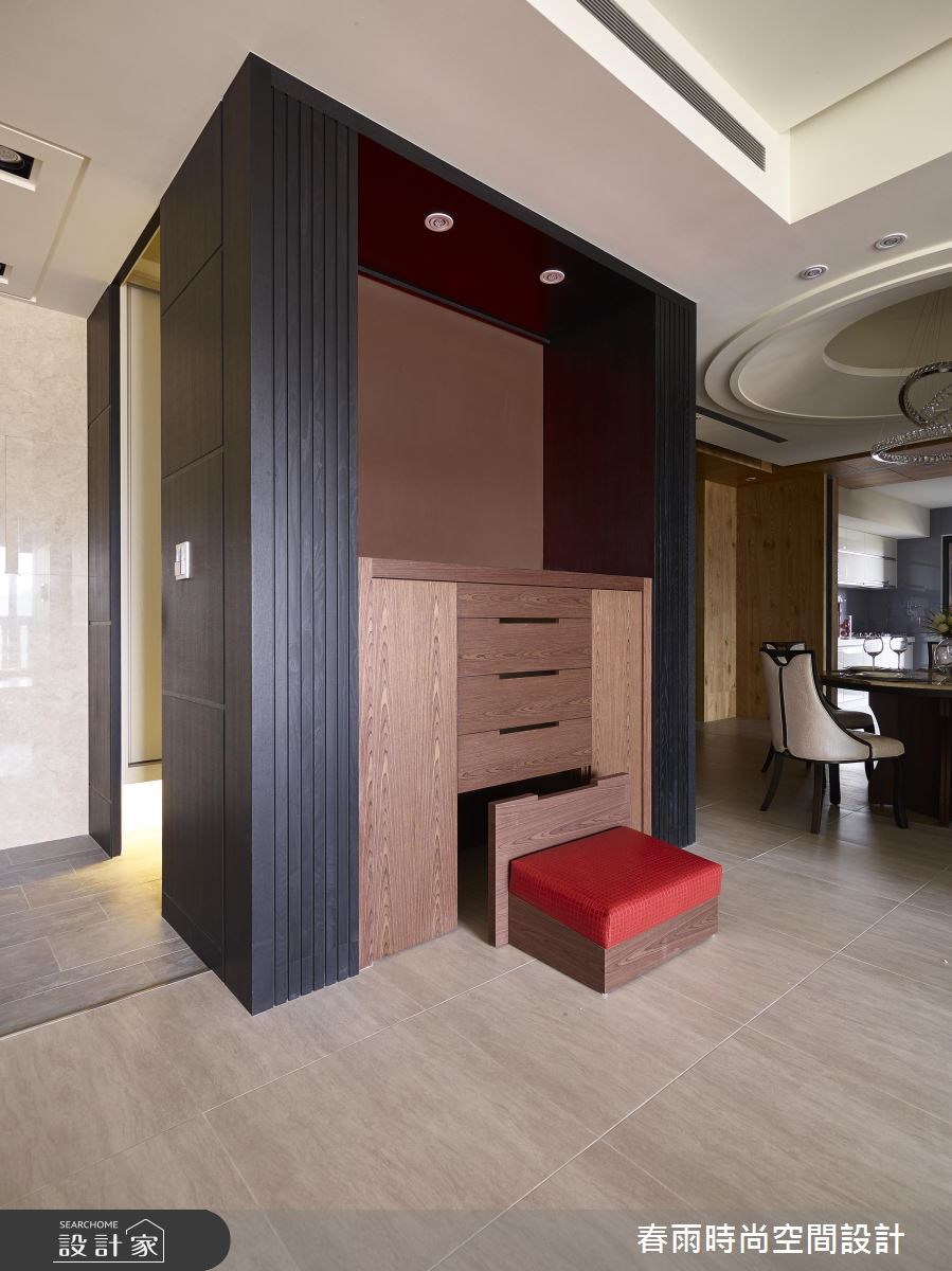 63坪新成屋(5年以下)＿現代風玄關案例圖片＿春雨設計＿春雨_04 基隆城上城1之2