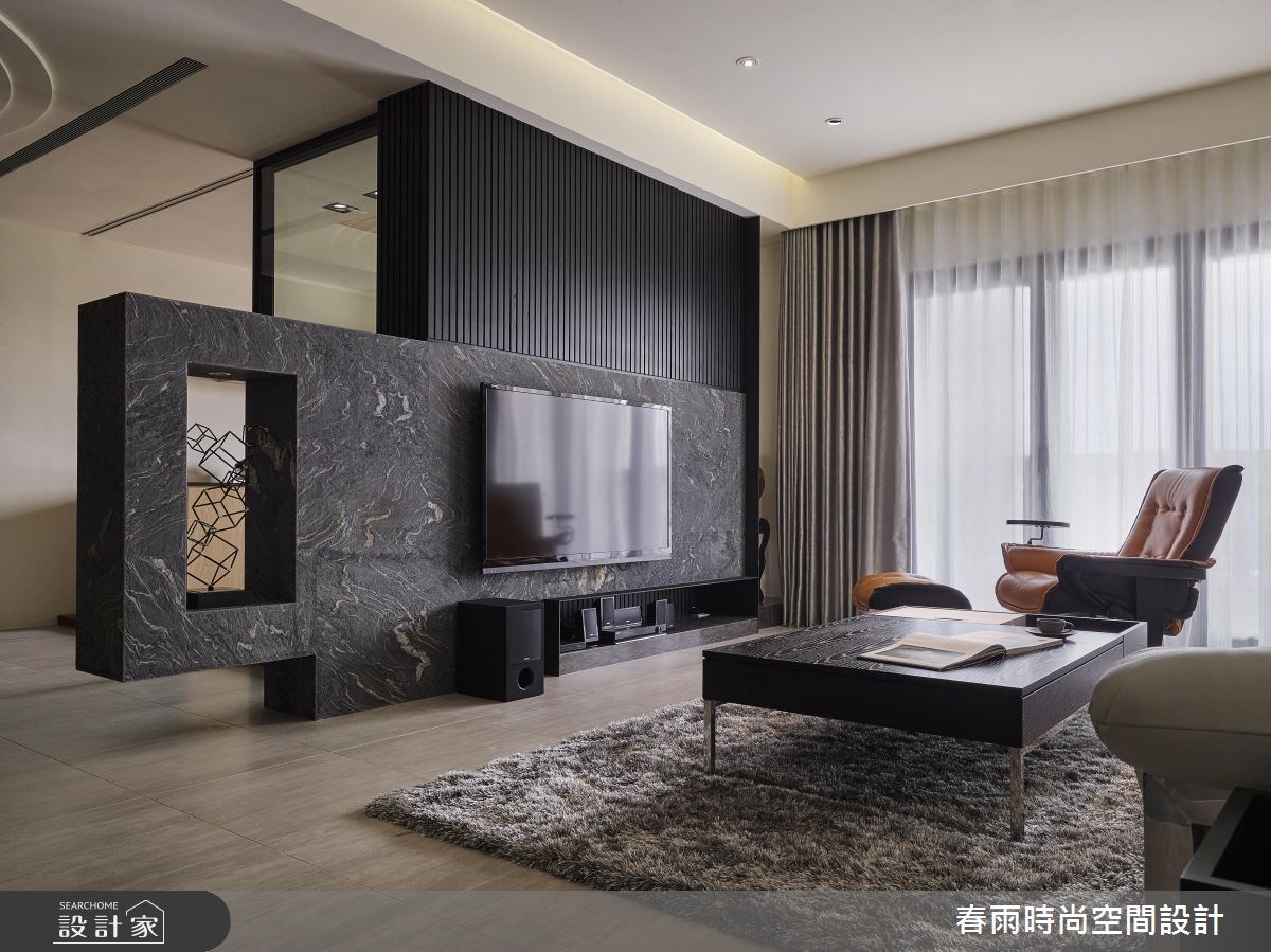 63坪新成屋(5年以下)＿現代風客廳案例圖片＿春雨設計＿春雨_04 基隆城上城1之4