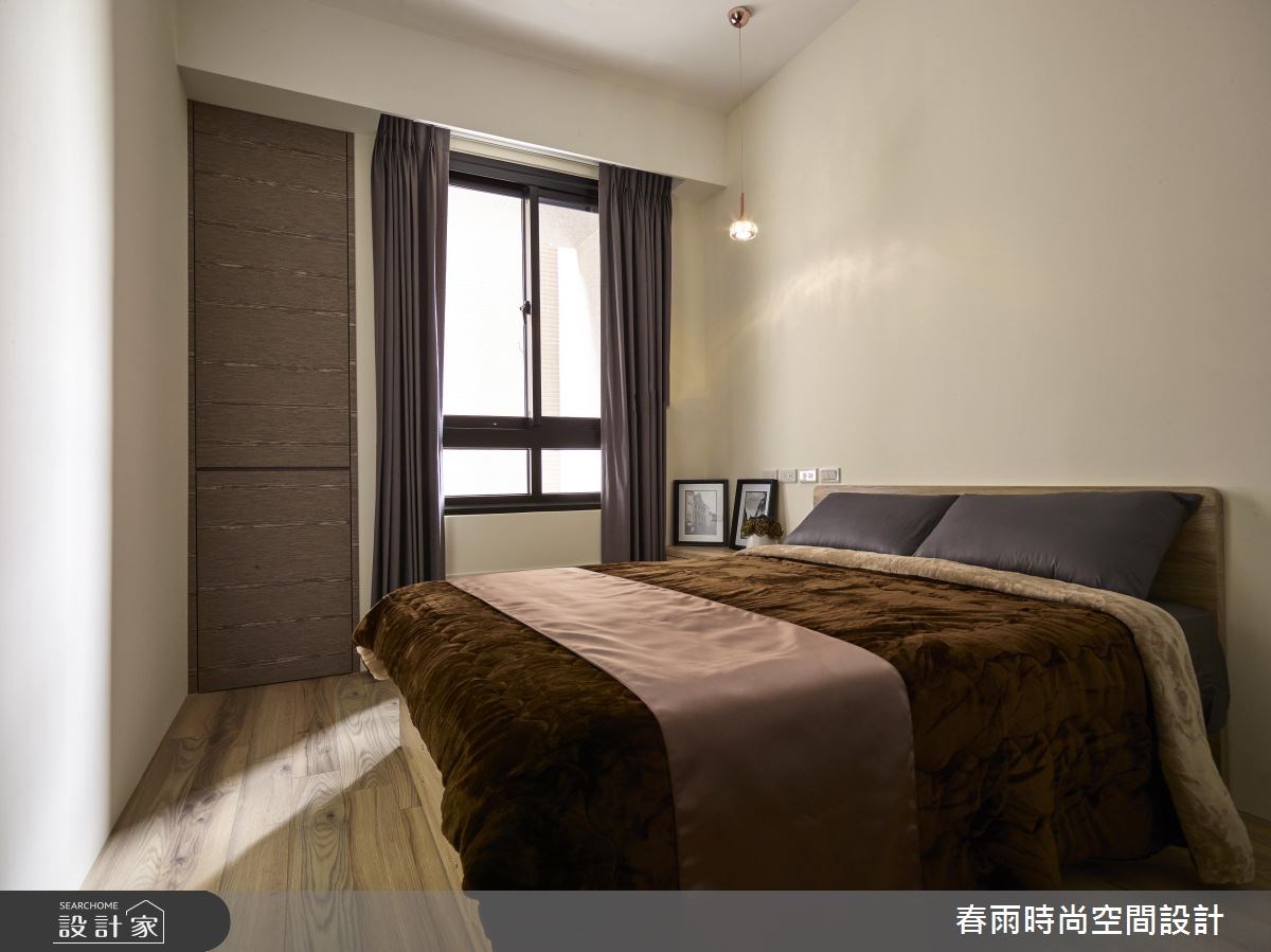 63坪新成屋(5年以下)＿現代風臥室案例圖片＿春雨設計＿春雨_04 基隆城上城1之35