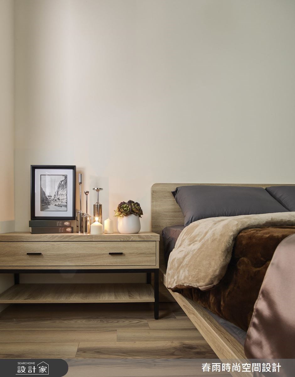 63坪新成屋(5年以下)＿現代風臥室案例圖片＿春雨設計＿春雨_04 基隆城上城1之36