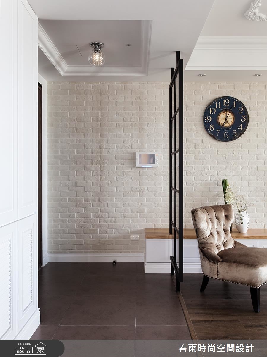 50坪新成屋(5年以下)＿美式風玄關客廳案例圖片＿春雨設計＿春雨_06 高雄帝景苑之2