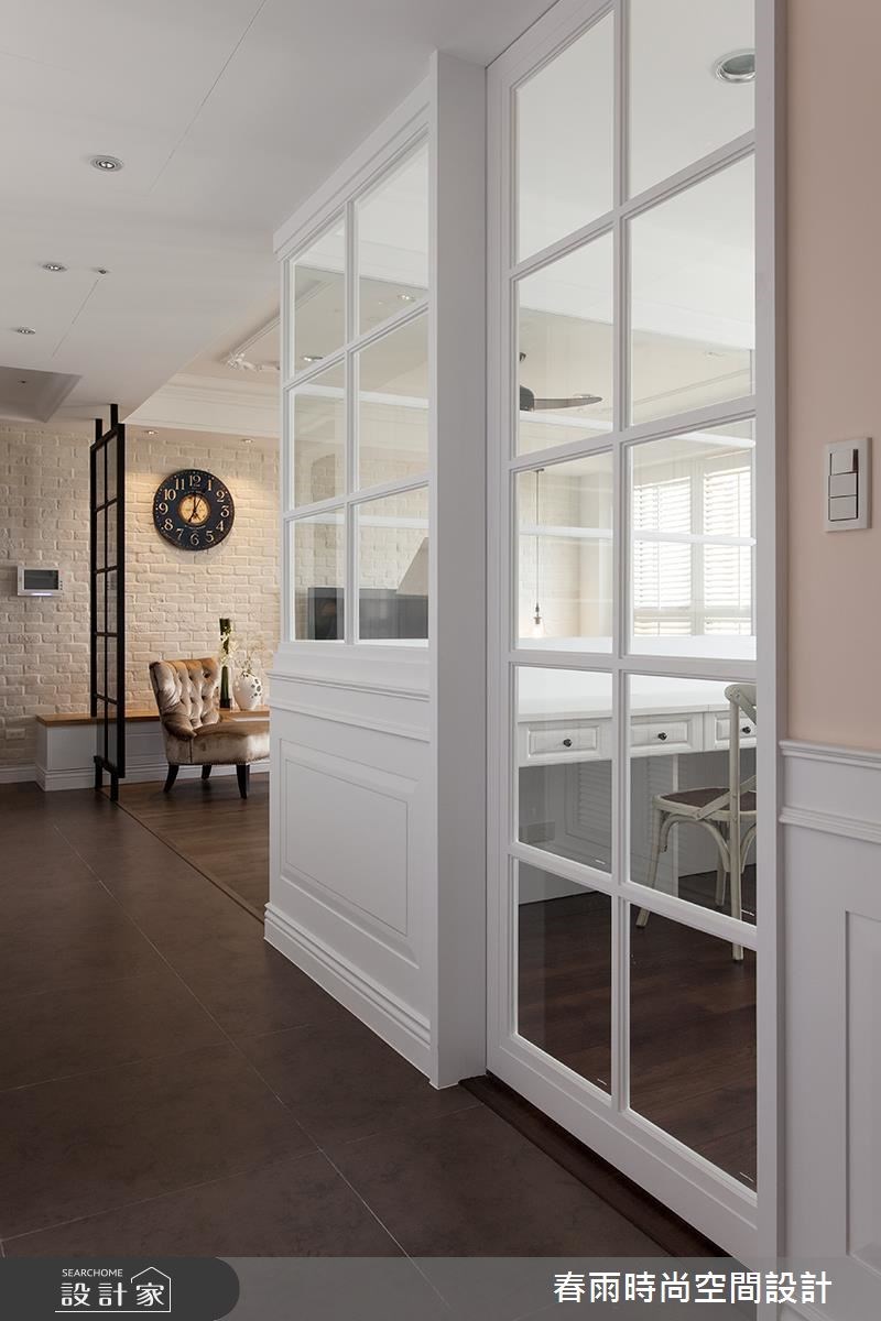 50坪新成屋(5年以下)＿美式風客廳走廊案例圖片＿春雨設計＿春雨_06 高雄帝景苑之10