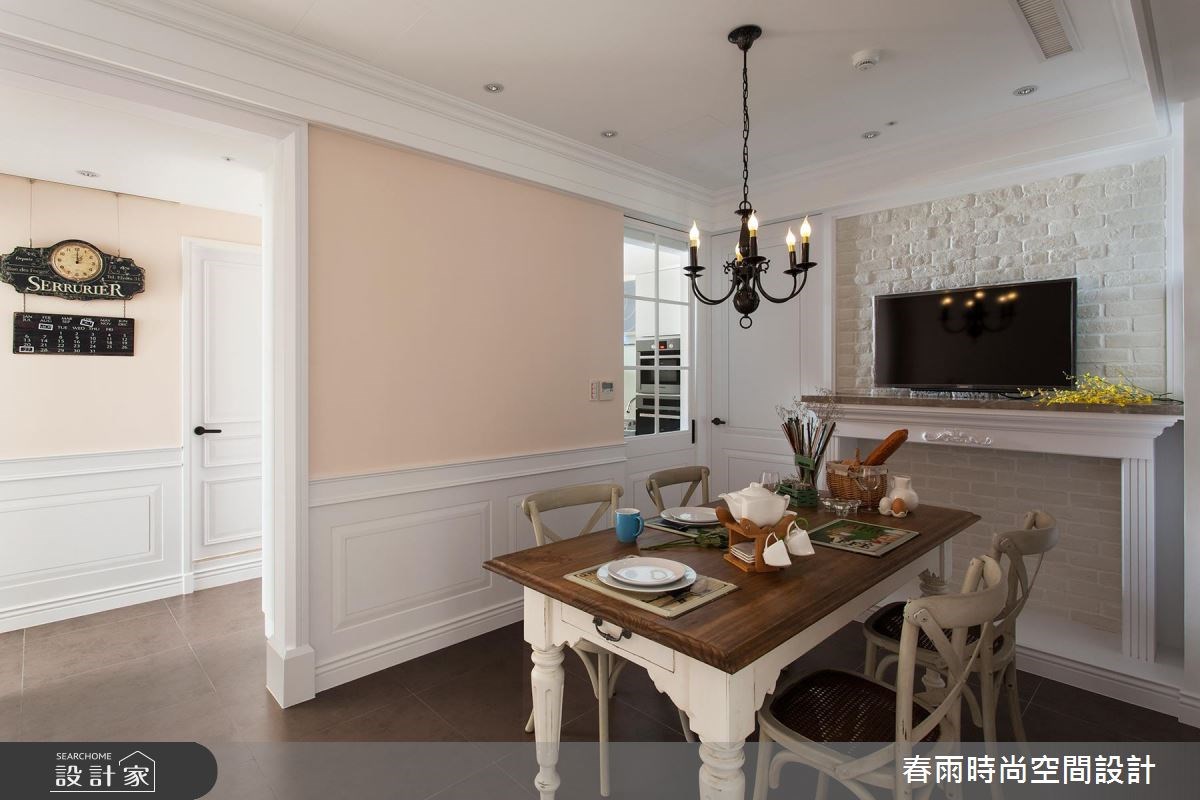 50坪新成屋(5年以下)＿美式風餐廳案例圖片＿春雨設計＿春雨_06 高雄帝景苑之20