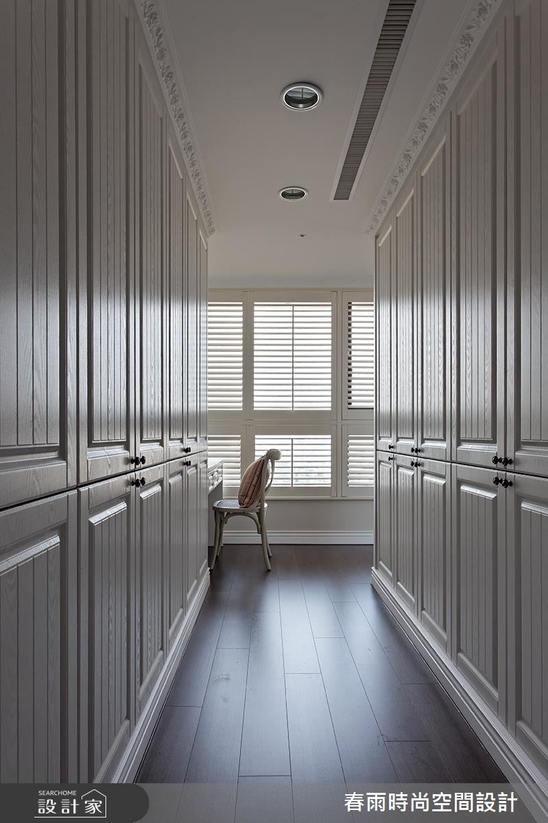 50坪新成屋(5年以下)＿美式風臥室更衣間案例圖片＿春雨設計＿春雨_06 高雄帝景苑之31