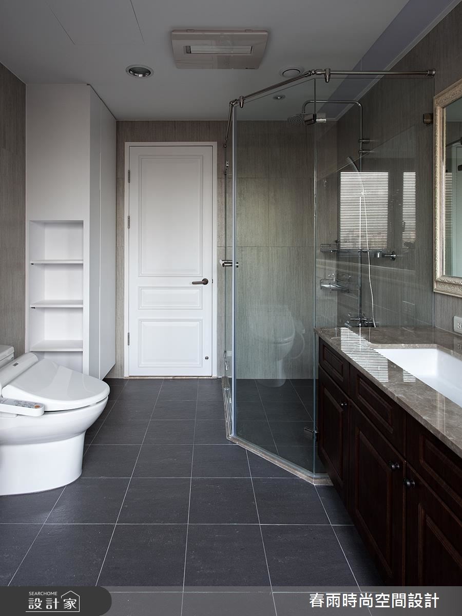 50坪新成屋(5年以下)＿美式風浴室案例圖片＿春雨設計＿春雨_06 高雄帝景苑之33