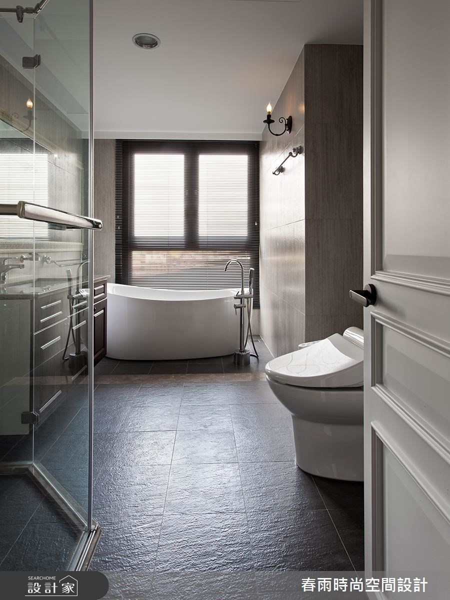 50坪新成屋(5年以下)＿美式風浴室案例圖片＿春雨設計＿春雨_06 高雄帝景苑之34