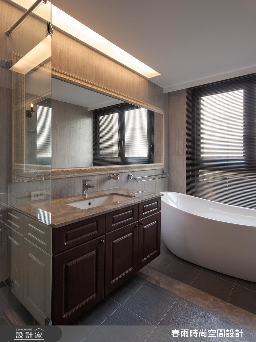 50坪新成屋(5年以下)＿美式風浴室案例圖片＿春雨設計＿春雨_06 高雄帝景苑之35