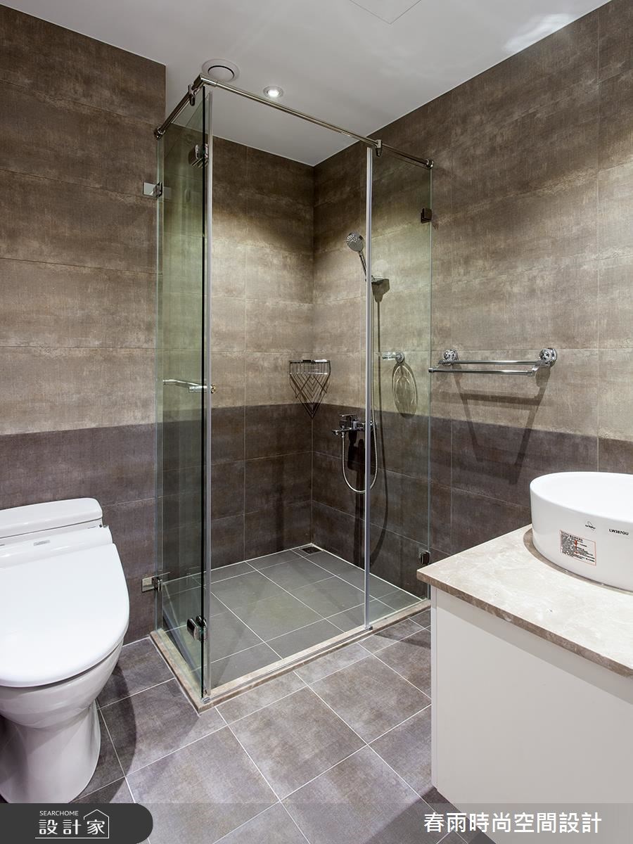 50坪新成屋(5年以下)＿美式風浴室案例圖片＿春雨設計＿春雨_06 高雄帝景苑之45