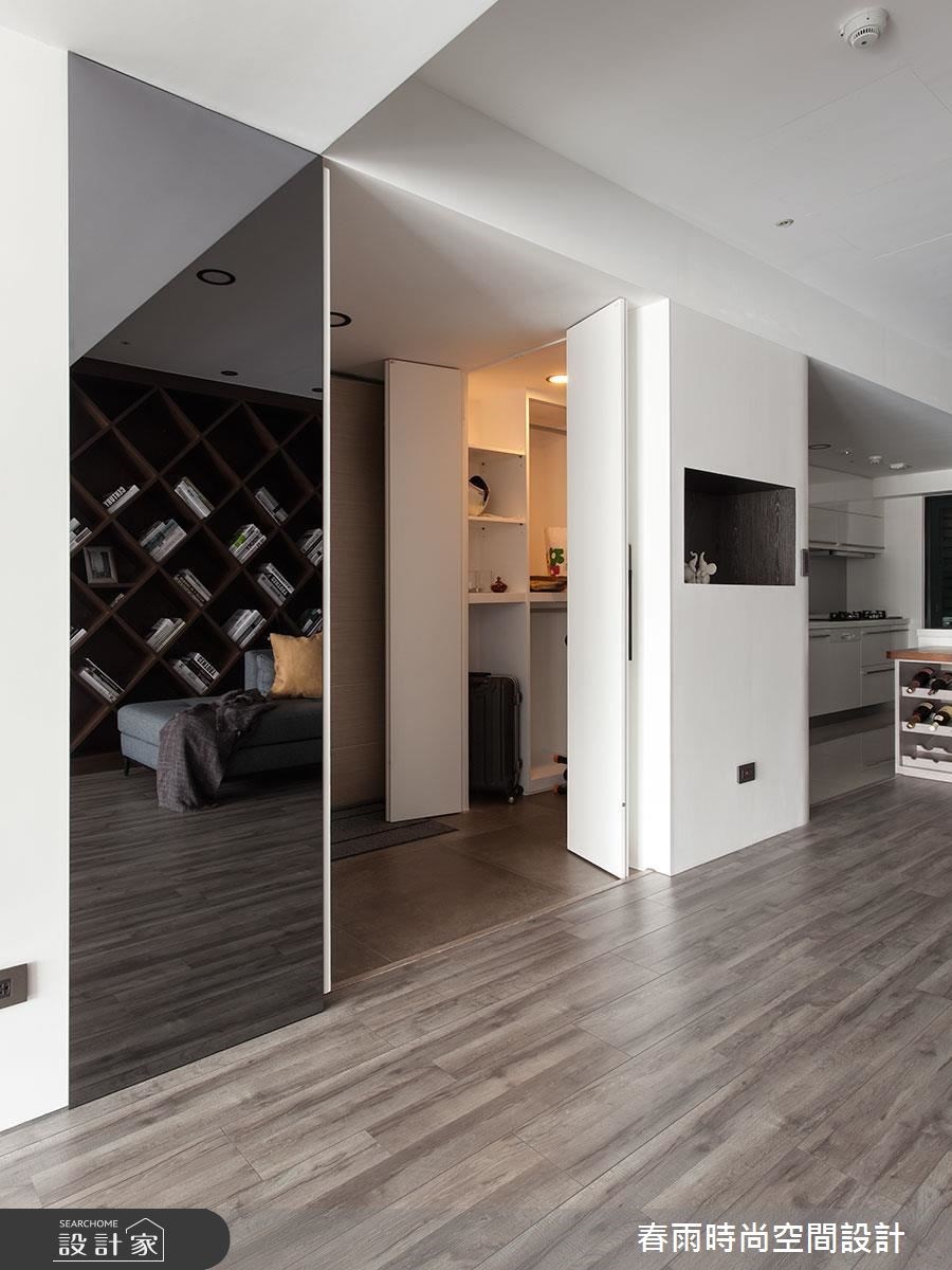 40坪新成屋(5年以下)＿現代風客廳案例圖片＿春雨設計＿春雨_07 高雄花賞之4