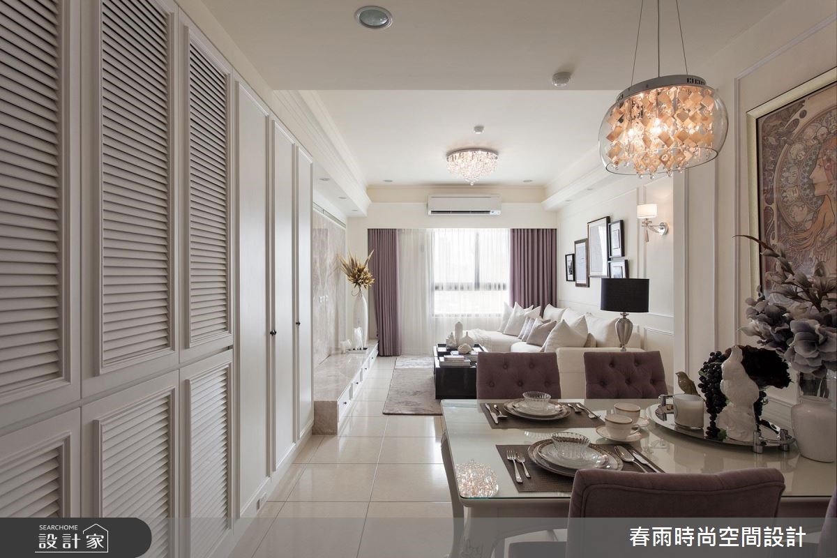 23坪新成屋(5年以下)＿新古典餐廳案例圖片＿春雨設計＿春雨_08 高雄薇閣之3