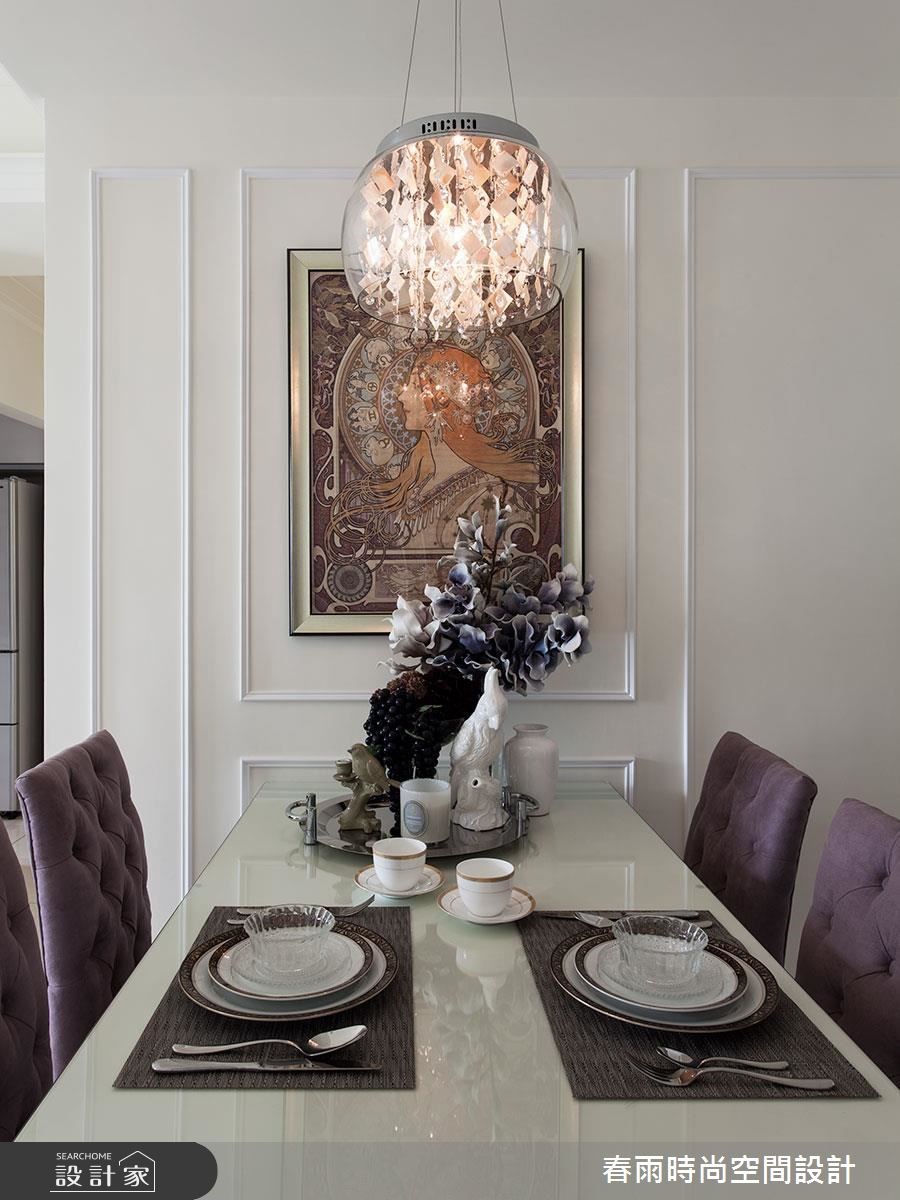 23坪新成屋(5年以下)＿新古典餐廳案例圖片＿春雨設計＿春雨_08 高雄薇閣之5