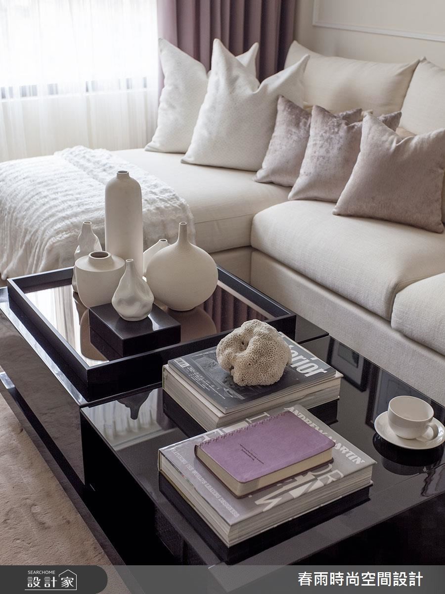 23坪新成屋(5年以下)＿新古典客廳案例圖片＿春雨設計＿春雨_08 高雄薇閣之12