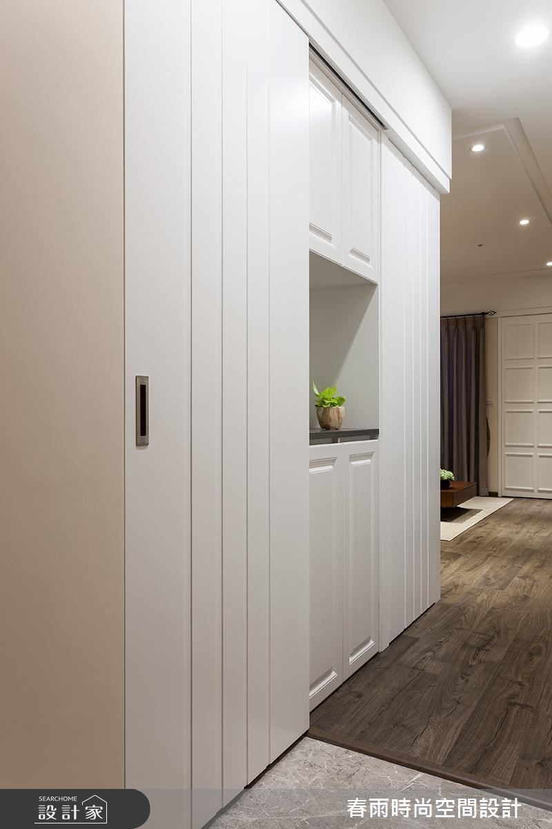 32坪新成屋(5年以下)＿混搭風玄關案例圖片＿春雨設計＿春雨_09 新店玉上園1之1