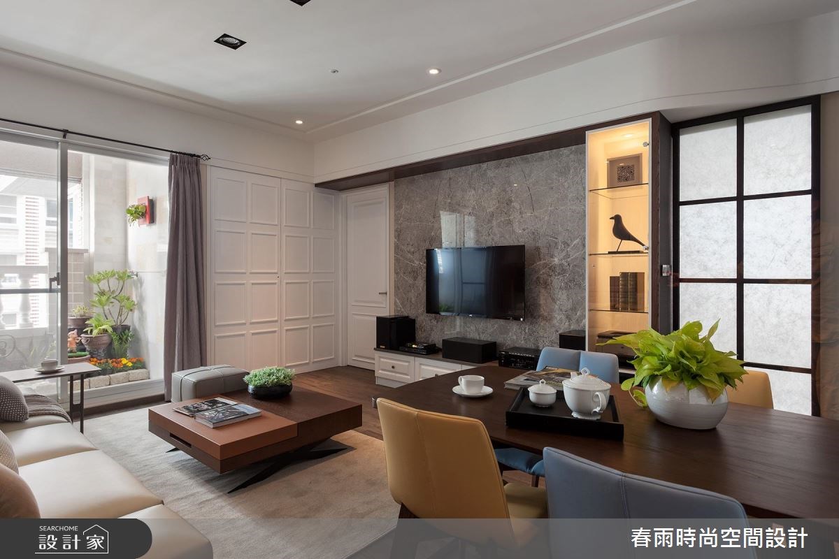 32坪新成屋(5年以下)＿混搭風餐廳案例圖片＿春雨設計＿春雨_09 新店玉上園1之13