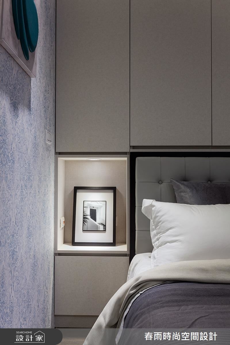 32坪新成屋(5年以下)＿混搭風臥室案例圖片＿春雨設計＿春雨_09 新店玉上園1之20