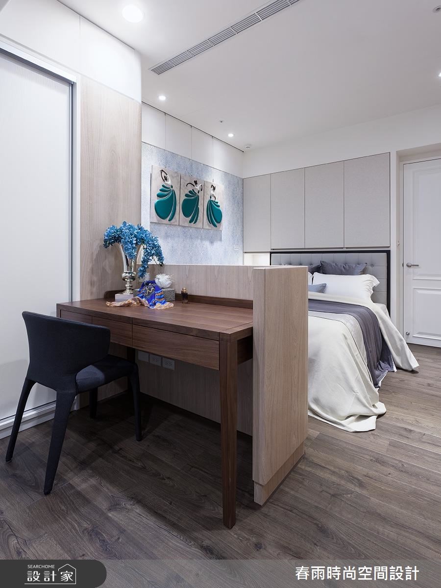 32坪新成屋(5年以下)＿混搭風臥室案例圖片＿春雨設計＿春雨_09 新店玉上園1之24