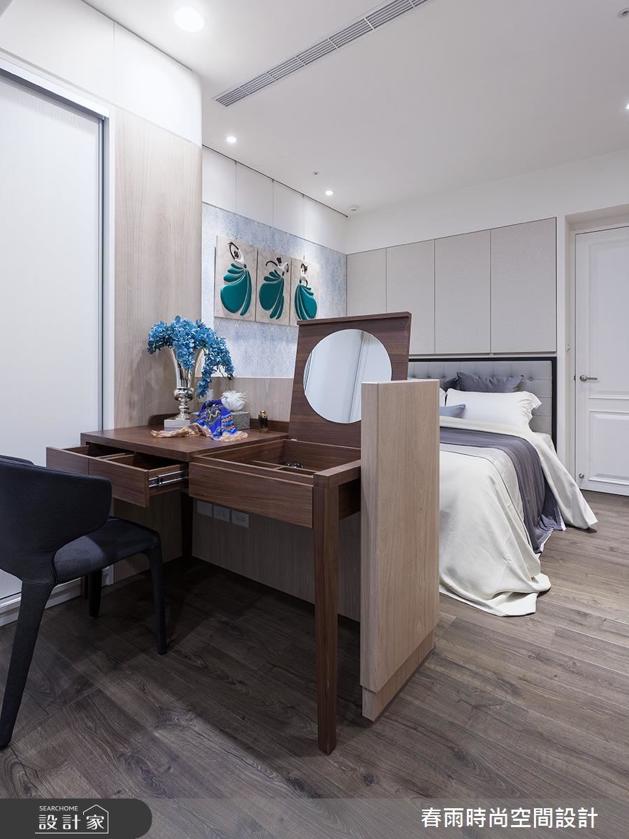32坪新成屋(5年以下)＿混搭風臥室案例圖片＿春雨設計＿春雨_09 新店玉上園1之25