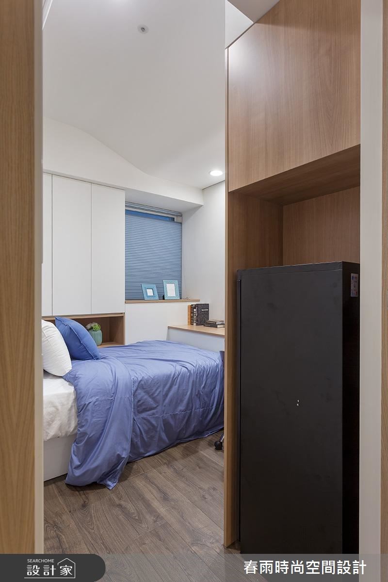 32坪新成屋(5年以下)＿混搭風臥室案例圖片＿春雨設計＿春雨_09 新店玉上園1之38
