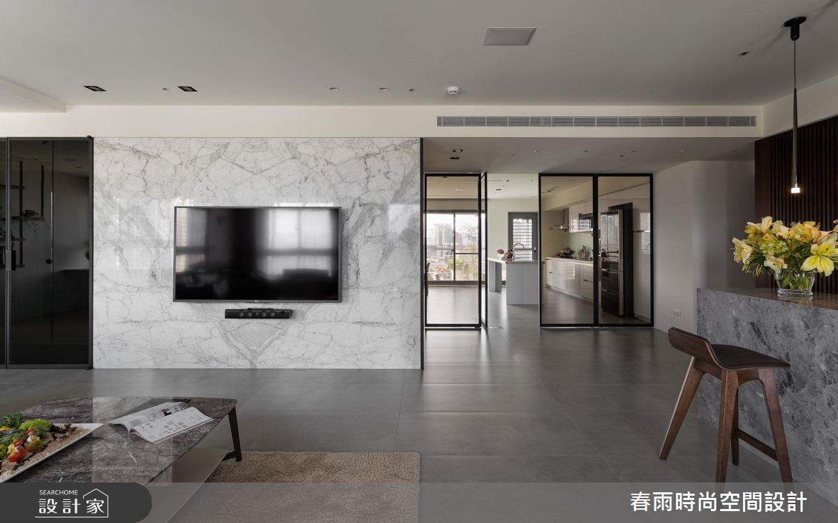 60坪新成屋(5年以下)＿休閒風案例圖片＿春雨設計＿春雨_10 板橋湛然新天地之6