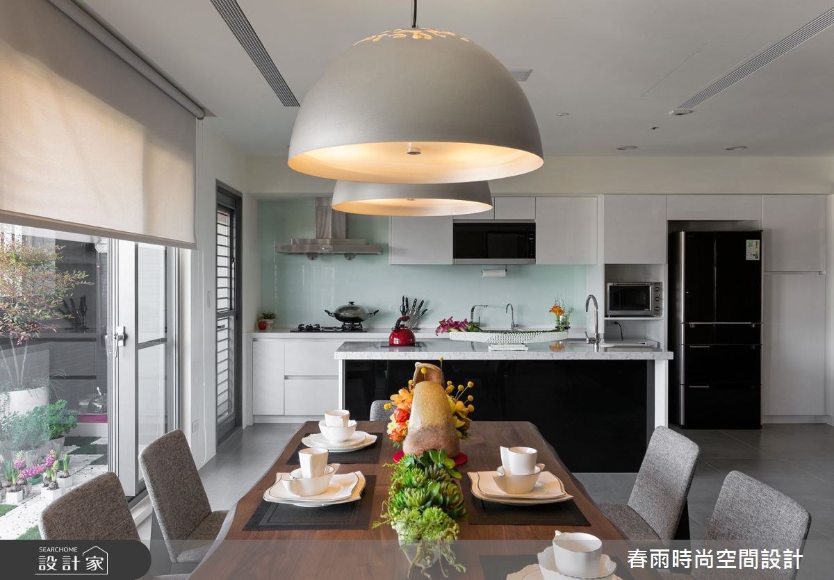 60坪新成屋(5年以下)＿休閒風餐廳案例圖片＿春雨設計＿春雨_10 板橋湛然新天地之11