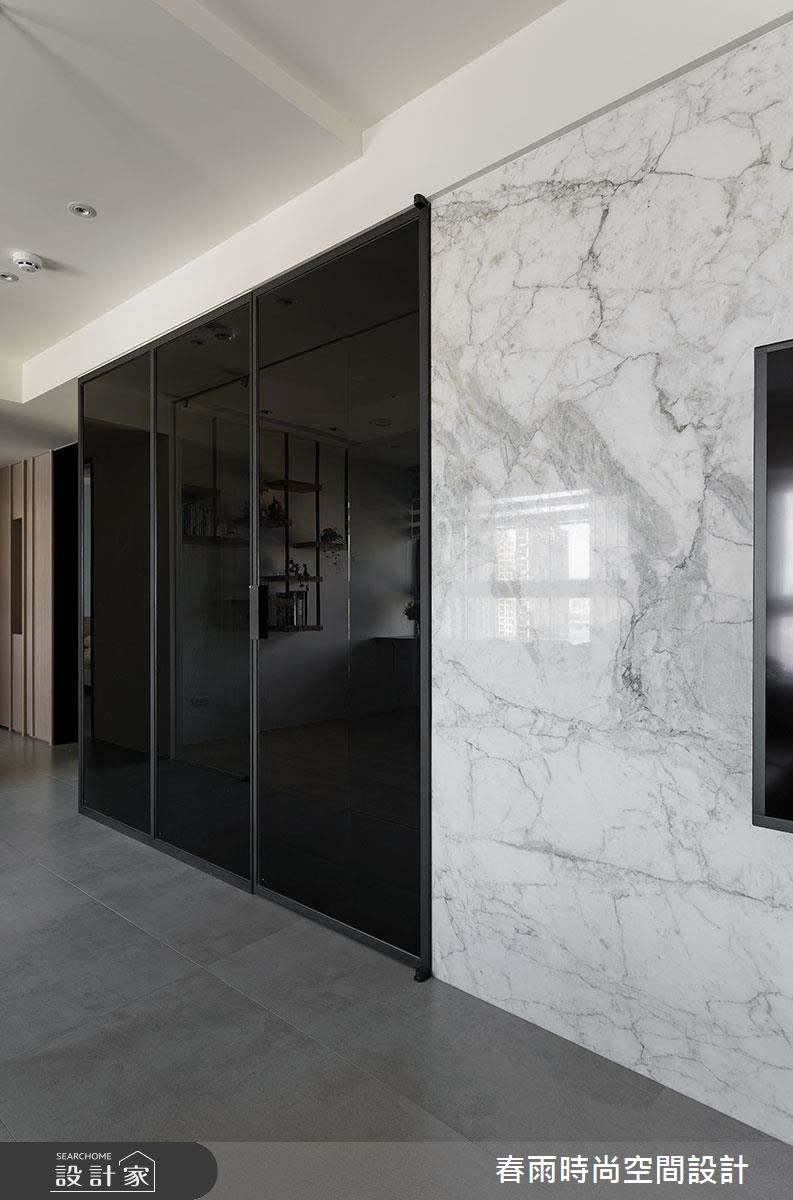 60坪新成屋(5年以下)＿休閒風走廊案例圖片＿春雨設計＿春雨_10 板橋湛然新天地之26