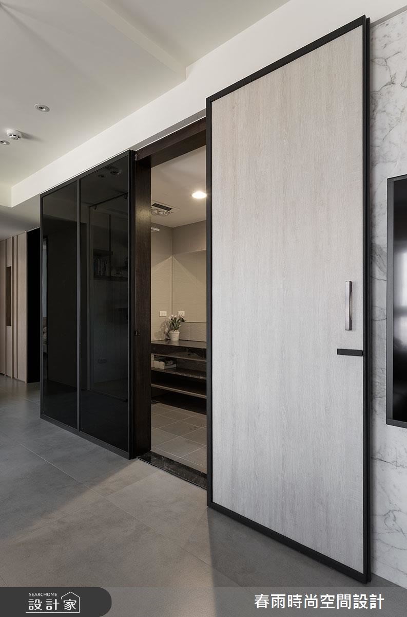 60坪新成屋(5年以下)＿休閒風走廊案例圖片＿春雨設計＿春雨_10 板橋湛然新天地之27