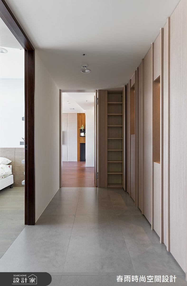 60坪新成屋(5年以下)＿休閒風走廊案例圖片＿春雨設計＿春雨_10 板橋湛然新天地之29