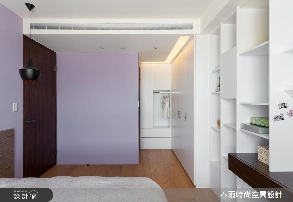 60坪新成屋(5年以下)＿休閒風臥室案例圖片＿春雨設計＿春雨_10 板橋湛然新天地之43