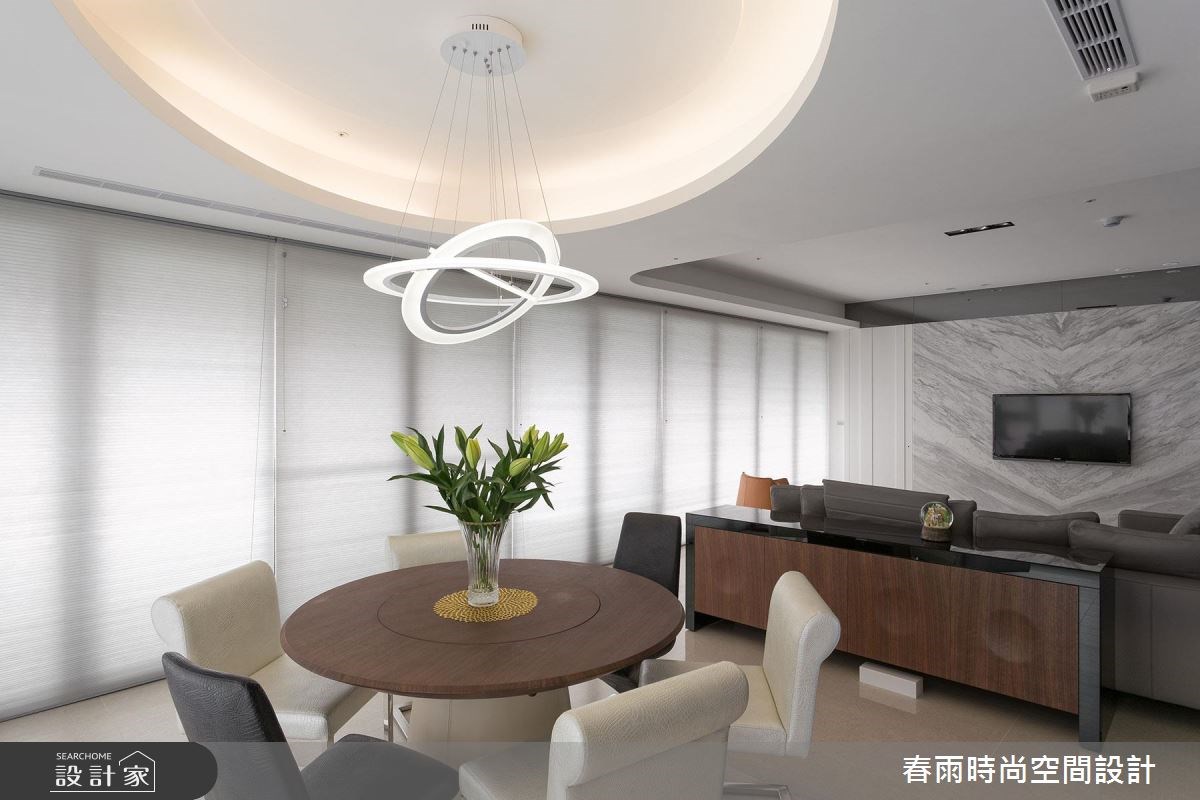 55坪新成屋(5年以下)＿現代風餐廳案例圖片＿春雨設計＿春雨_11 桃園昭揚大器之15
