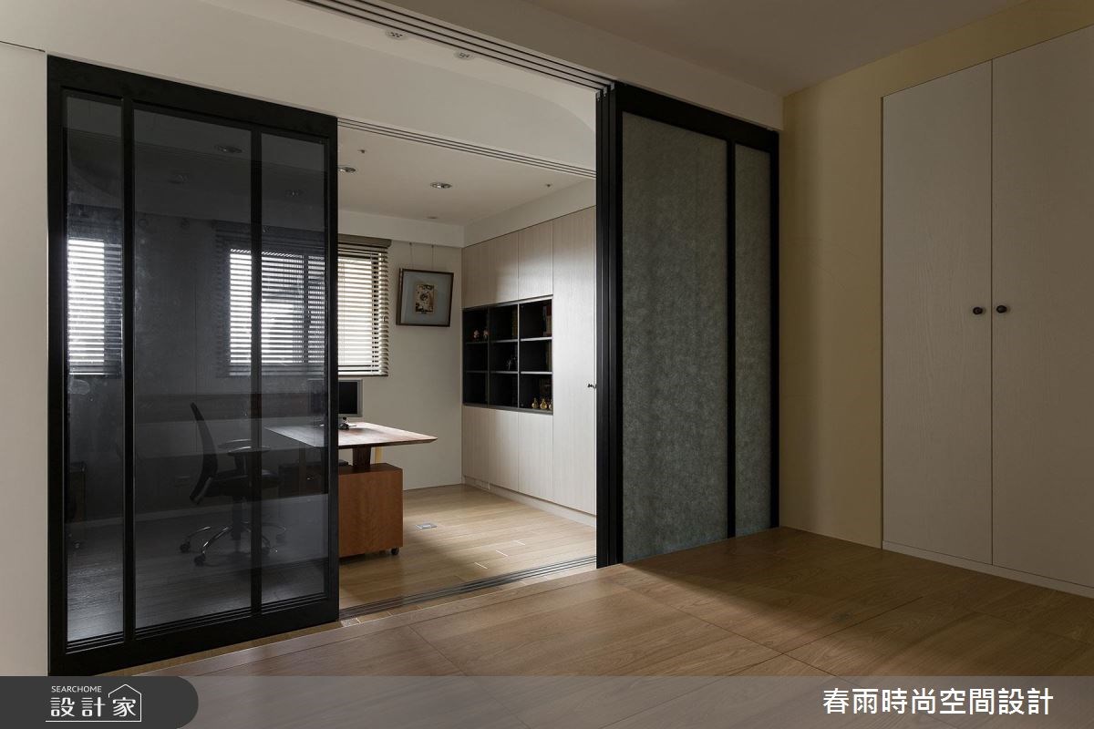 55坪新成屋(5年以下)＿現代風書房案例圖片＿春雨設計＿春雨_11 桃園昭揚大器之23