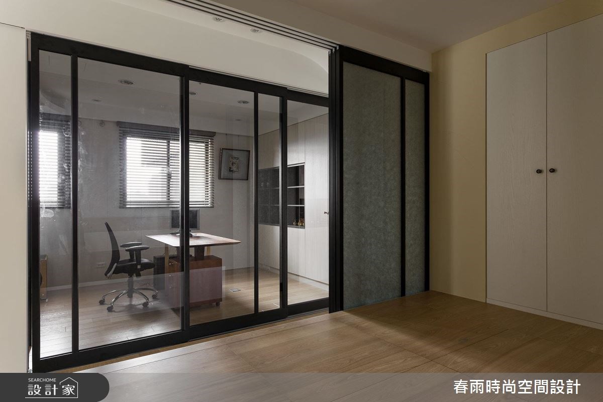 55坪新成屋(5年以下)＿現代風書房案例圖片＿春雨設計＿春雨_11 桃園昭揚大器之24