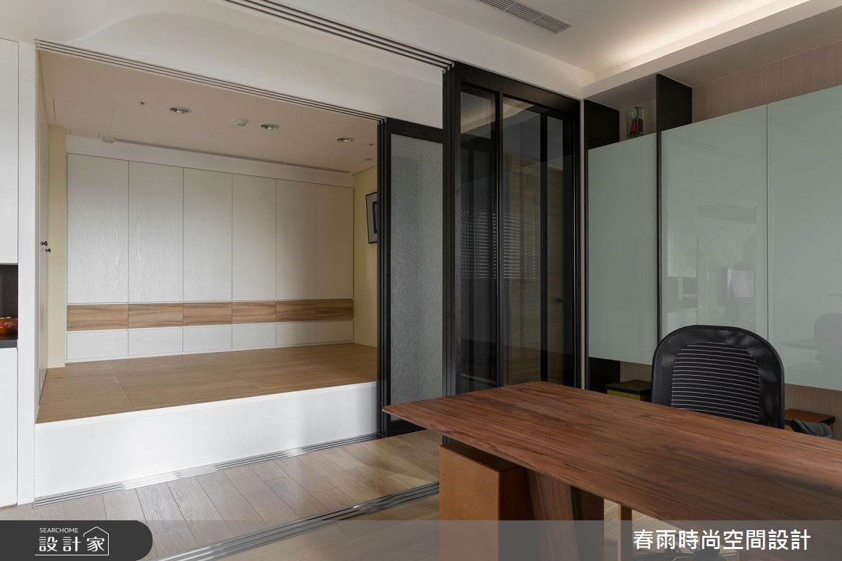 55坪新成屋(5年以下)＿現代風書房案例圖片＿春雨設計＿春雨_11 桃園昭揚大器之25