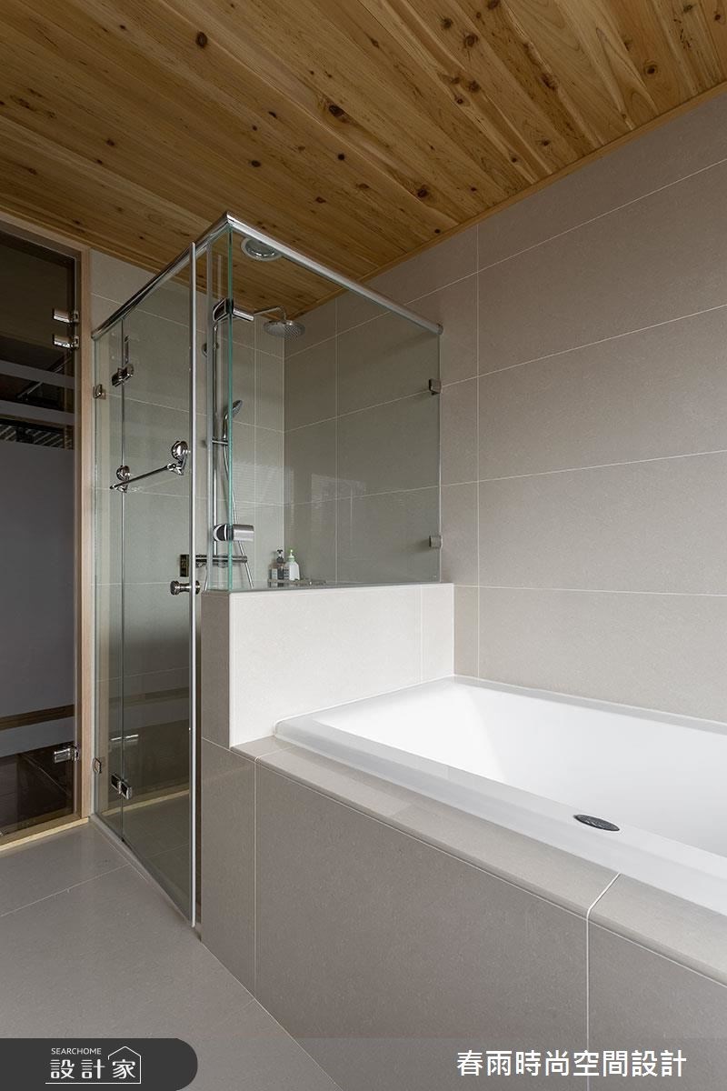 55坪新成屋(5年以下)＿現代風浴室案例圖片＿春雨設計＿春雨_11 桃園昭揚大器之37