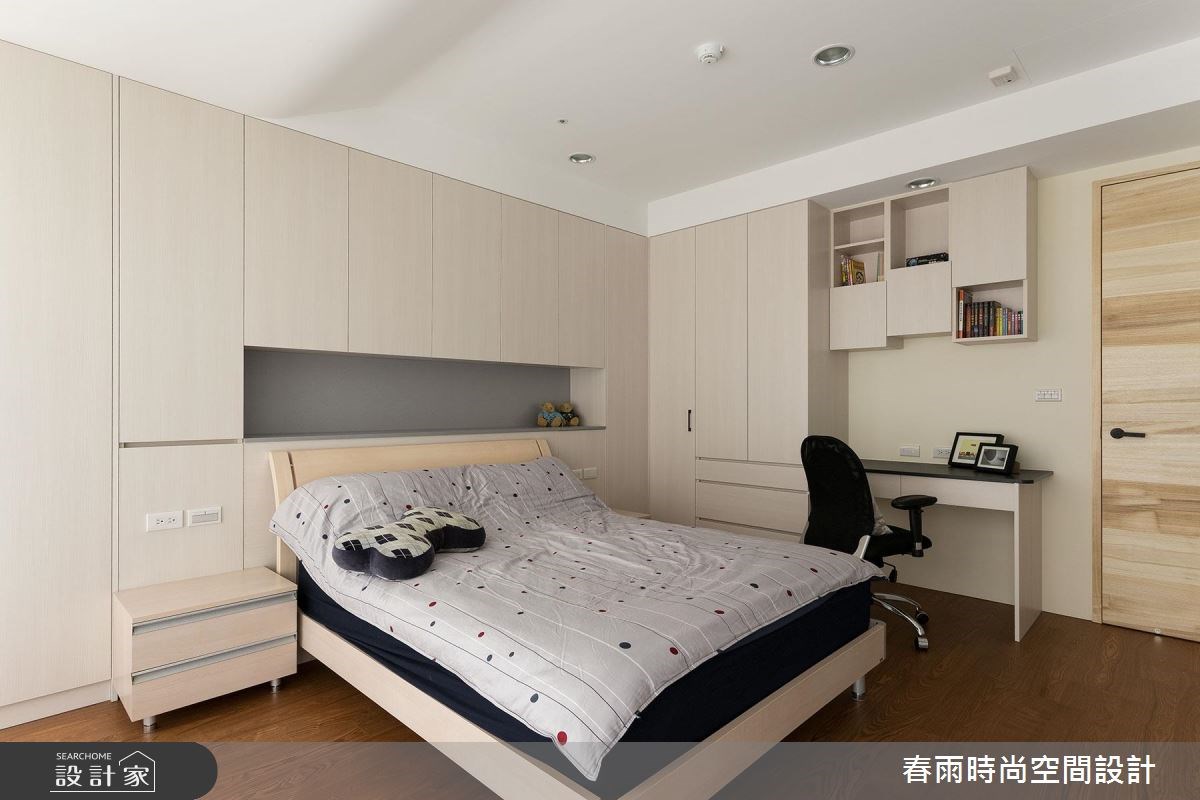 55坪新成屋(5年以下)＿現代風臥室案例圖片＿春雨設計＿春雨_11 桃園昭揚大器之39