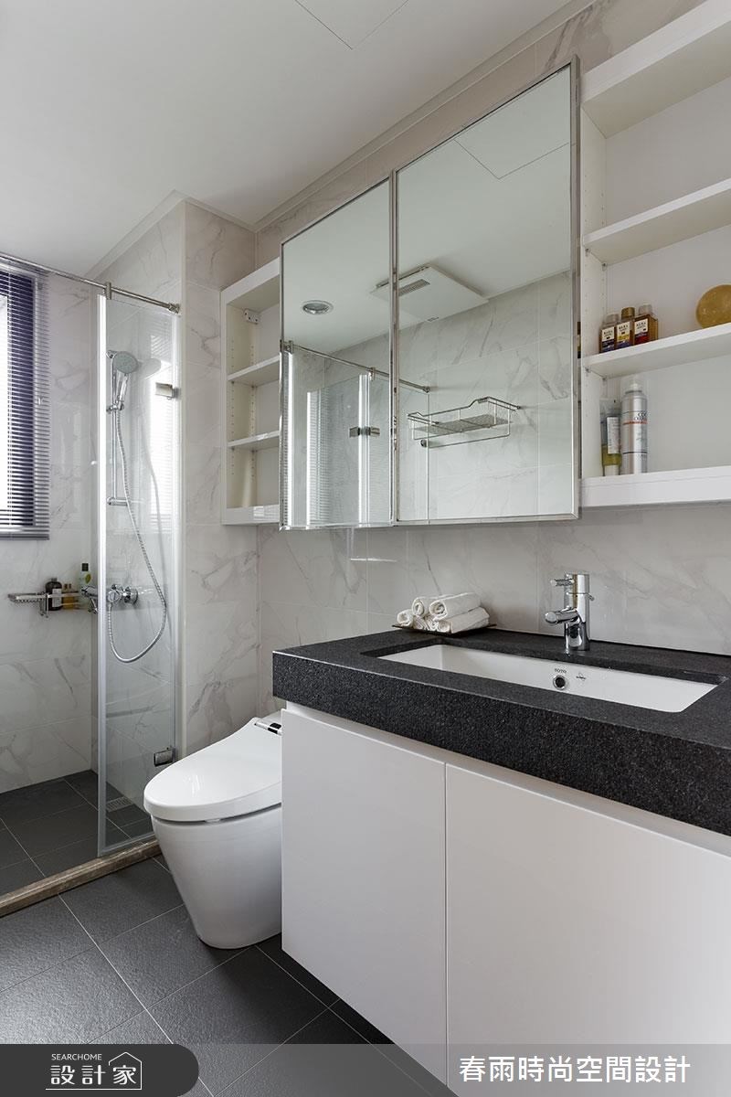 55坪新成屋(5年以下)＿現代風浴室案例圖片＿春雨設計＿春雨_11 桃園昭揚大器之43