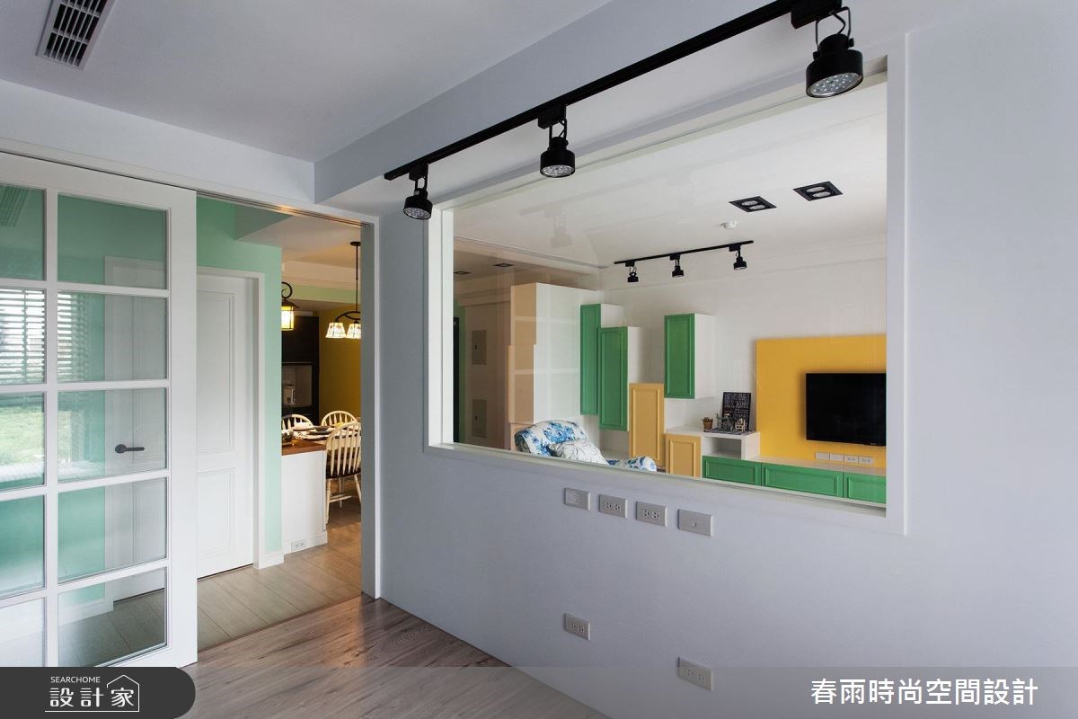 25坪新成屋(5年以下)＿鄉村風和室案例圖片＿春雨設計＿春雨_12 高雄麗馳之21
