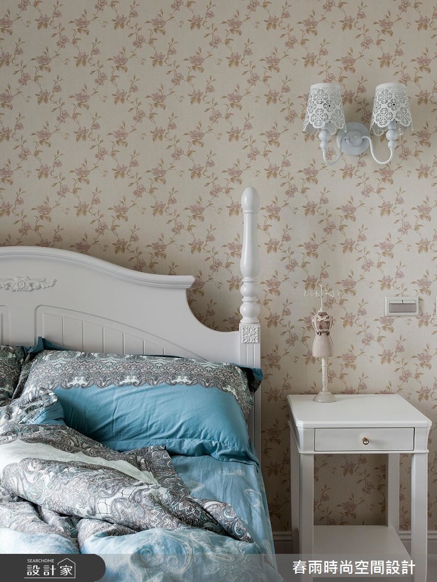 25坪新成屋(5年以下)＿鄉村風臥室案例圖片＿春雨設計＿春雨_12 高雄麗馳之29