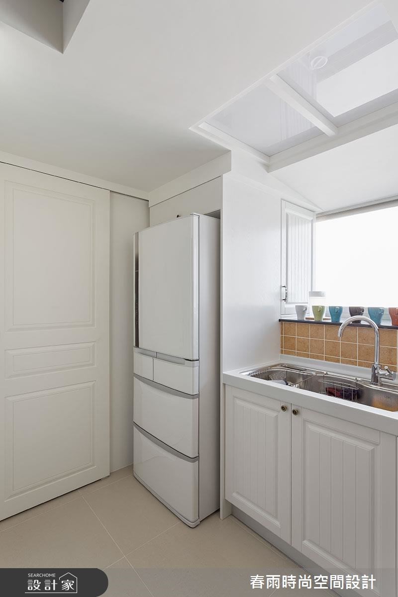 22坪老屋(16~30年)＿鄉村風廚房案例圖片＿春雨設計＿春雨_13 大安名人之16