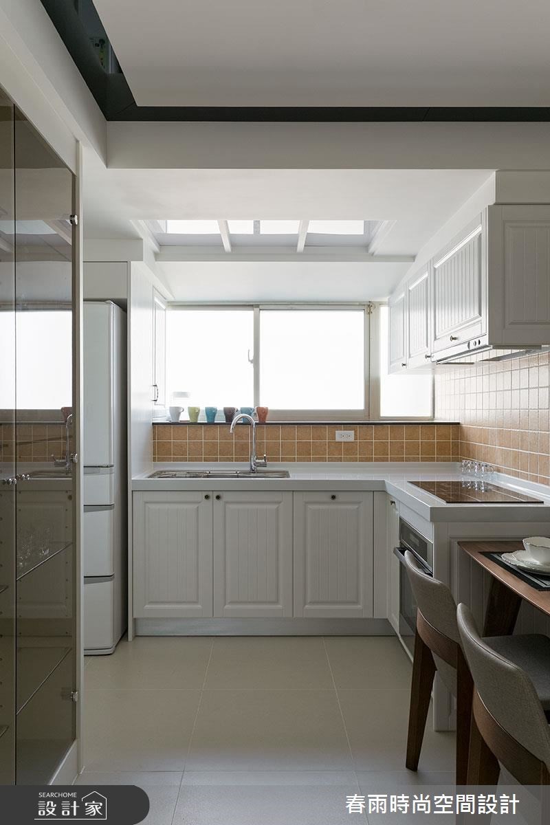22坪老屋(16~30年)＿鄉村風廚房案例圖片＿春雨設計＿春雨_13 大安名人之18