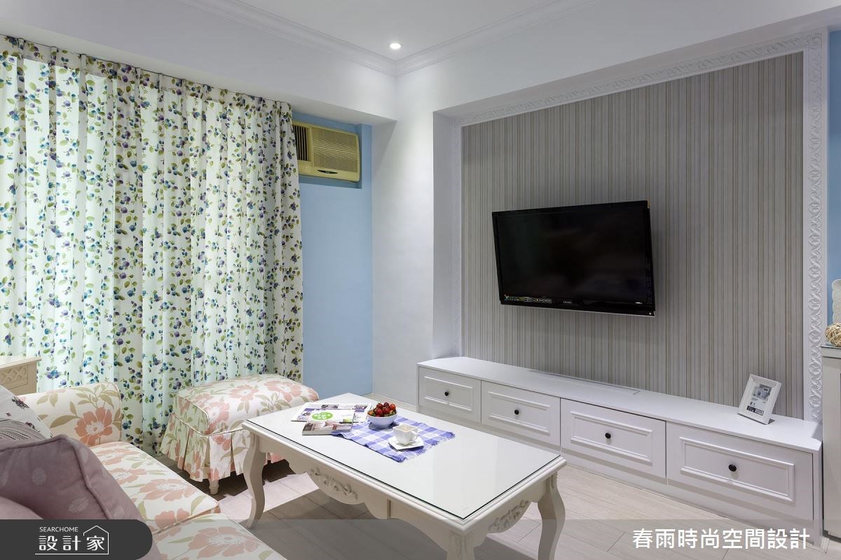 21坪老屋(16~30年)＿鄉村風客廳案例圖片＿春雨設計＿春雨_15 高雄光華雙星之11