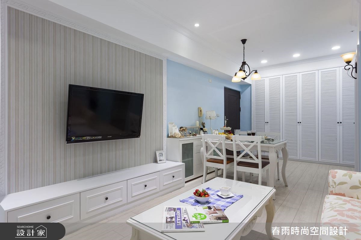 21坪老屋(16~30年)＿鄉村風客廳案例圖片＿春雨設計＿春雨_15 高雄光華雙星之12