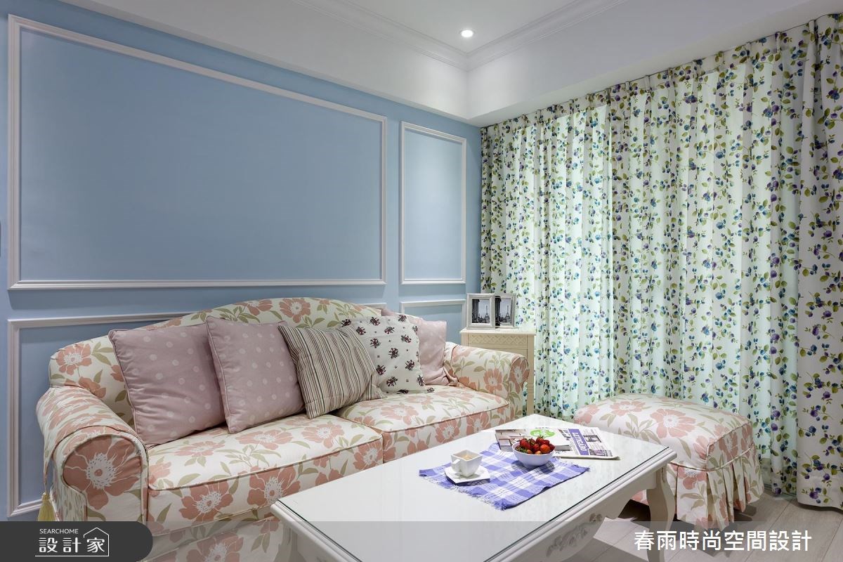 21坪老屋(16~30年)＿鄉村風客廳案例圖片＿春雨設計＿春雨_15 高雄光華雙星之13